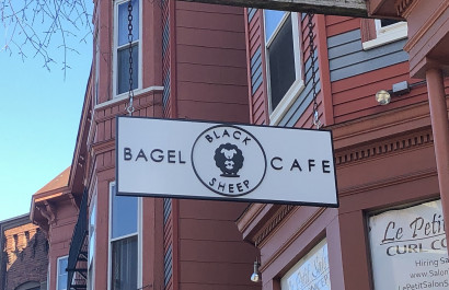 Black Sheep Bagel Cafe in Cambridge, Massachusetts